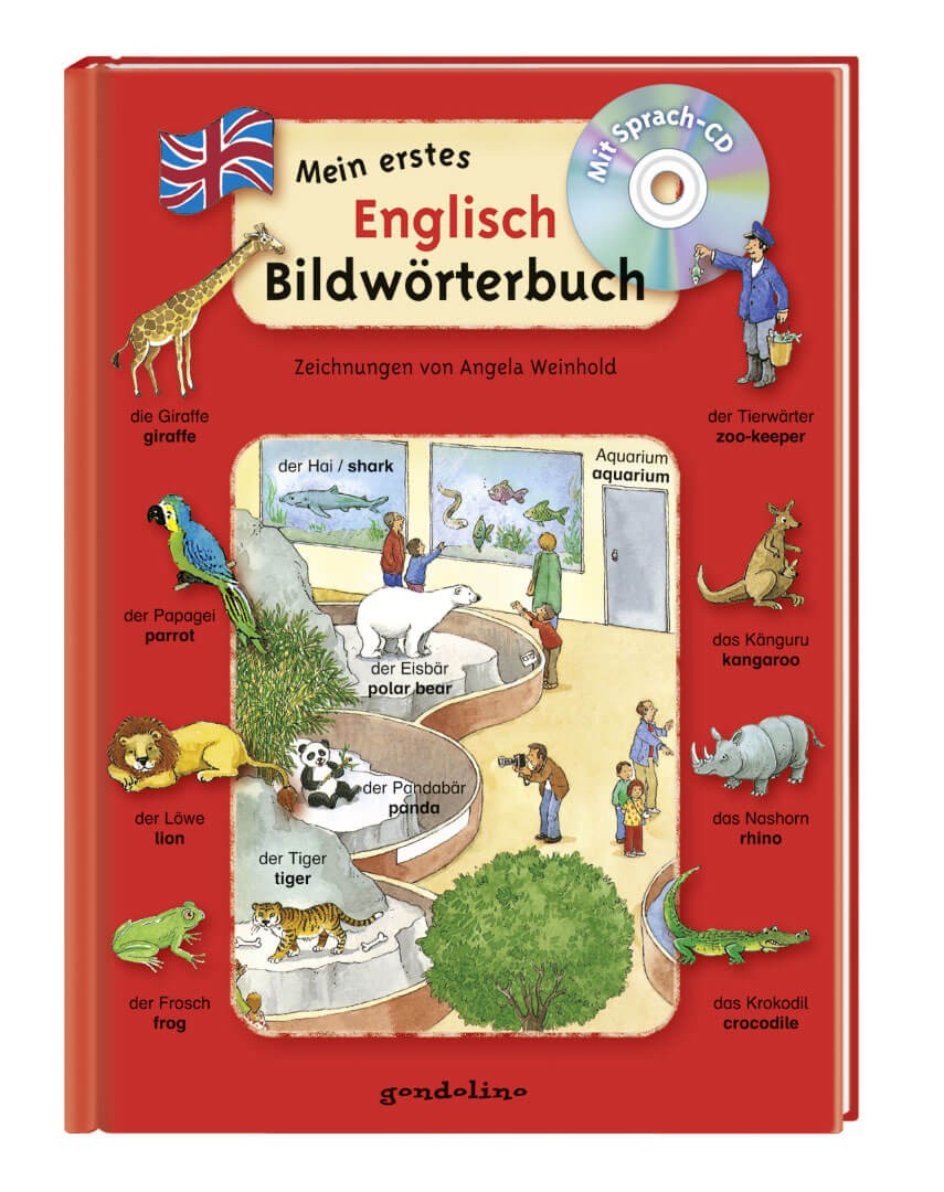 Mein erstes Englisch Bildwörterbuch mit Audio-Download von gondolino