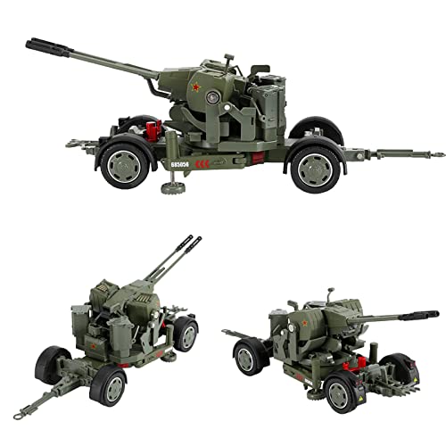 1/35 Militär-LKW-Flak-Modellauto, Legierungsfahrzeug, Kinderspielzeug, und Mädchen von Gonetre