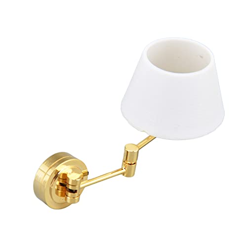 1:12 Miniatur Weiße LED Klappwandlampe Puppenhaus Dekoration von Gonetre