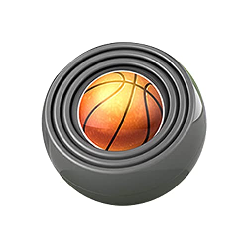 3D Multi Layer Rotation Flip Ball Stressabbau Fingerspitzen Rollspielzeug Büro Zuhause Reisen, Kunststoff (Basketball) von Gonetre