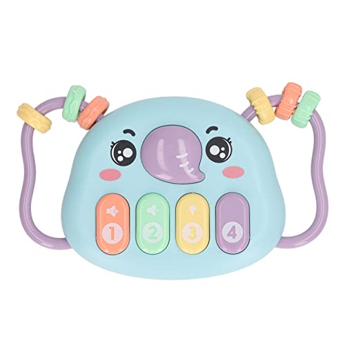 Babyspielzeug, 3-in-1-Baby-Musik-Tastaturspielzeug, Elefantenform, Pädagogische Früherziehung, Musik, Klaviertastatur für Kleinkinder von Gonetre