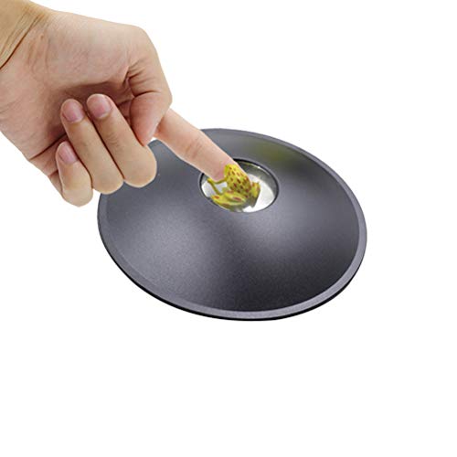 Gonetre 3D Mirascope Illusion Maker Sofortiges Hologramm, Mirascope Hologramm Bildersteller, Illusionsspiegel Hologramm Projektor, Optische Bildprojektion Schreibtischspielzeug 15×6,5 cm von Gonetre