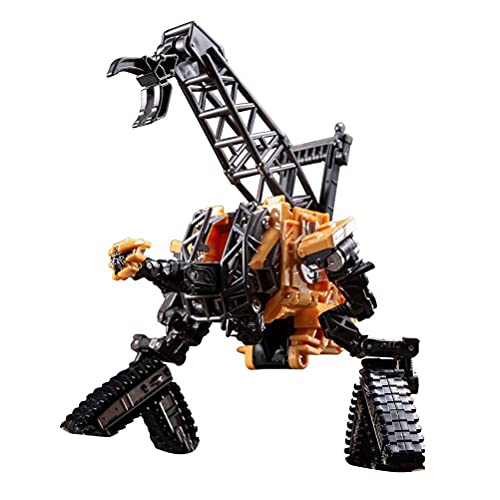 Gonetre Actionfiguren-Spielzeug in Zwei Formen, Verformungsroboter-Autospielzeug, Verformungsroboter-Autospielzeugmodell, Tragbares Verformungslegierungs-Technikfahrze (Stil D) von Gonetre