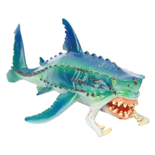 Gonetre Hai-Spielzeug, Meerestiere, Spielzeug für Babys, Kunststoff-Tierfiguren, Hai-Figuren, Unterwasser-Monsterfisch, Ozean-Figuren, Meerestier-Modell, (M-1332 Monsterfisch (Maul kann von Gonetre