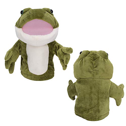 Niedliche Tiere, Frosch-Handpuppen, Interaktives Plüschspielzeug für, 30 cm (Frosch 30cm) von Gonetre