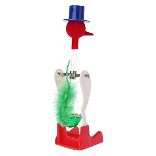 Non Stop Trinkvogel-Schreibtischspielzeug, Dippy Bird, Neuartiges Trinkwasser-Schreibtischspielzeug, Non Stop Liquid Drinking Glass Bird für Mädchen 3 4 5 6 7 8 9 10 Jahre Alt von Gonetre