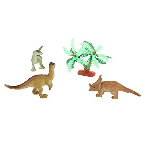 Weiches Plastik-Dinosaurier-Modell, Lernspielzeug, 12-teiliges Set, Geschenkkollektion für von Gonetre