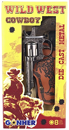 Gonher 201/0 - Single Revolver Wild West 8-Schuss von Gonher