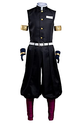 Gonriya Cosplay Kostüm Tengen Uzui Outfit Uniform für Erwachsene von Gonriya