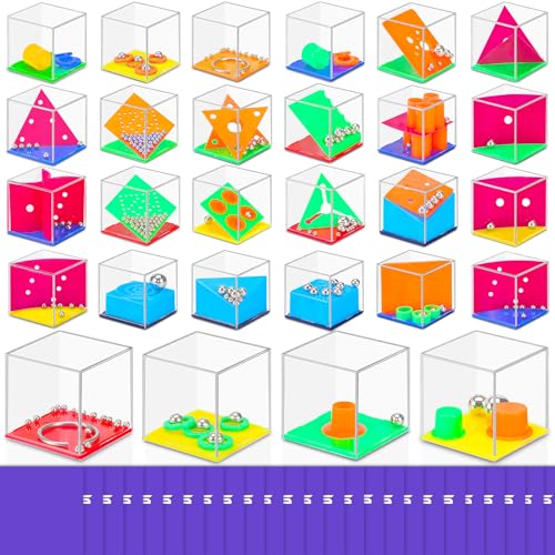 Gontence 28 Stück Geduldspiele für Kinder mit 28 lila Beutel - Knobelspiel | Mini Spiele für Kinder & Erwachsene | Mitgebsel Kindergeburtstag Give Aways | Spielzeug Geschenke Pinata Füllung Gontence 28 Stück Geduldspiele für Kinder mit 28 lila Beutel - Knobelspiel | Mini Spiele für Kinder & Erwachsene | Mitgebsel Kindergeburtstag Give Aways | Spielzeug Geschenke Pinata Füllung von Gontence
