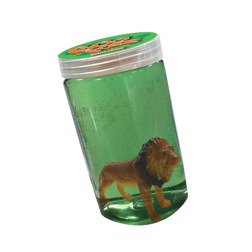 GooPotz - Löwe von Deluxebase Bunte sensorische Schleim Spielzeug mit Löwenfigur Stretchy Slime Putty und Tier Spielzeug für Kinder GooPotz - Löwe von Deluxebase Bunte sensorische Schleim Spielzeug mit Löwenfigur Stretchy Slime Putty und Tier Spielzeug für Kinder von GooPotz