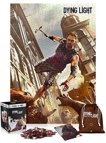 Good Loot Dying Light Kyle Hund - 1000-teiliges Puzzle für Erwachsene und Kinder ab 14 Jahren - Spielpuzzle 68 x 48 cm mit Poster und Tragetasche - Dying Light Ware von Good Loot