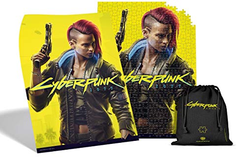 Good Loot Officially Licensed Premium Merchandise 1062437 Keyart Puzzle Teile, Cyberpunk 2077 Female V, 500 pcs von Good Loot