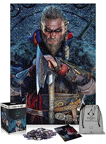 Good Loot Assassin's Creed Valhalla Eivor - 1000 Teile Puzzle für Erwachsene und Kinder ab 14 Jahren - 68x48cm Gaming Puzzle mit Poster und Tragetasche - Assassin's Creed Merchandise Good Loot Assassin's Creed Valhalla Eivor - 1000 Teile Puzzle für Erwachsene und Kinder ab 14 Jahren - 68x48cm Gaming Puzzle mit Poster und Tragetasche - Assassin's Creed Merchandise von Good Loot