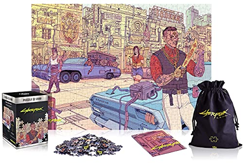 Good Loot Zubehör Valentinos Puzzle, Cyberpunk 2077 Valemtinos, 1500 pcs von Good Loot