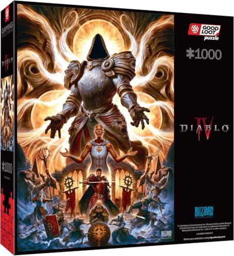 Good Loot GDL-24732 Diablo Iv Inarius The Father-1000 Pieces Puzzle, Multicolor von Good Loot