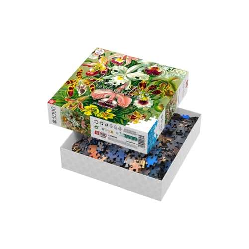 Good Loot GDL-24753 Ernst Haeckel Orchid 1000 pcs Puzzle, Multicolor von Good Loot