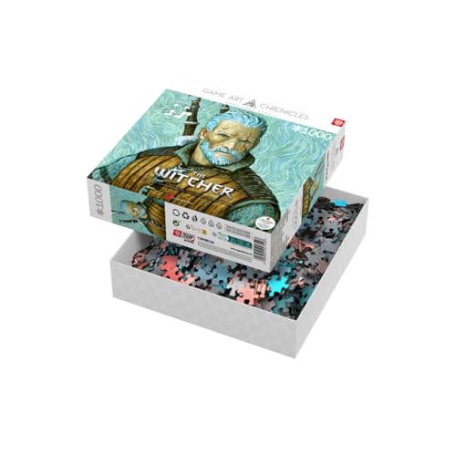 Good Loot | The Witcher Geralt of Rivia & Vincent Van Gogh Puzzle | Puzzle 1000 Pieces von Good Loot