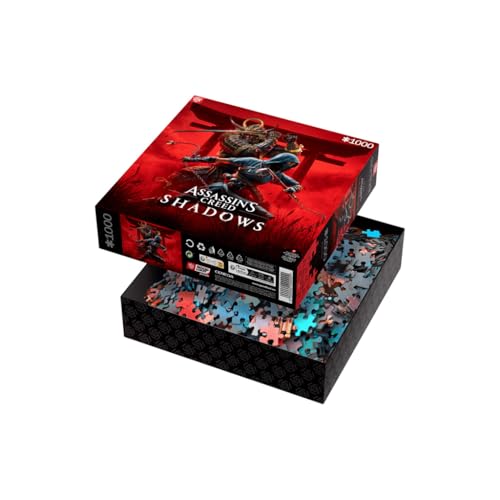 Good Loot GDL-24791 Assassin’s Creed Shadows Naoe & Yasuek 1000 Puzzle, Multicolor von Good Loot