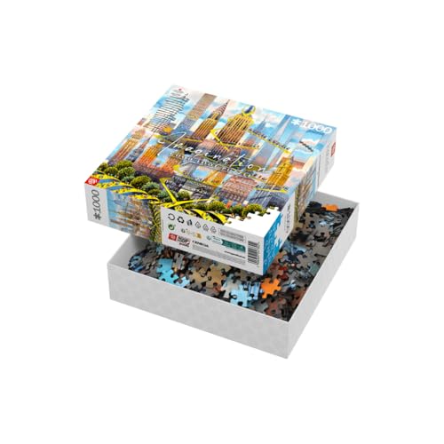 Good Loot GDL-24799 Tytus Brzozowski New York 1000 pcs Puzzle, Multicolor von Good Loot