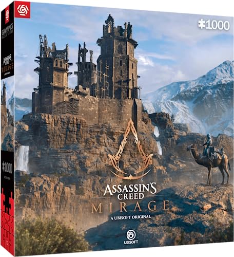 Good Loot Gaming : Assassin's Creed Mirage - Difficult Hard 1000 Piece Jigsaw Puzzle – Computer Game Jigsaw Puzzle - for Video Game Lovers - for Adults and Kids 12+ - 68,3x48 cm von Good Loot