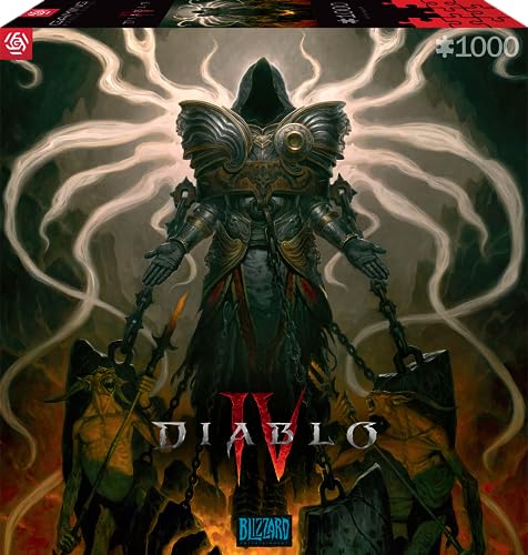 Gaming Puzzle: Diablo IV Inarius Puzzles 1000 - Devil Puzzle - Jigsaw Puzzle for Adults - Classic Puzzles - Merchandise Games Puzzle with Picture - Puzzle 1000 Pieces von Good Loot