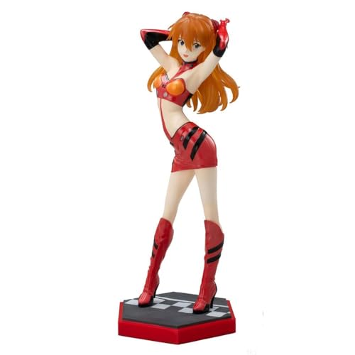 GOOD SMILE COMPANY Asuka Shikinami Langley Pit Walk Fig, 25 cm, Evangelion Racing Leuchtend von Good Smile Company