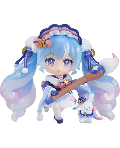 GOOD SMILE COMPANY Nendoroid Snow Miku Fuyuri Ver. Maßstabsfreie, vorbemalte Actionfigur aus Kunststoff von Good Smile Company