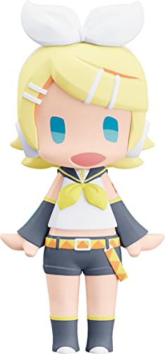 Character Vocal Series 02: Kagamine Rin/Len Hello! Good Smile Actionfigur Kagamine Rin (re-Run) 10 cm, Black von Good Smile Company