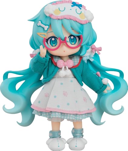 Good Smile Company Hatsune Miku Loungewear Outfit Ver. Fig. 14 cm Charakter Vocal Series 01 Hatsune Miku Nendoroid Puppe von Good Smile Company