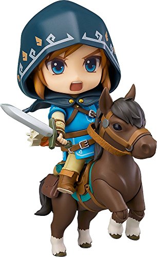 Good Smile Company Link Breath of The Wild Deluxe Ver. Fig.10cm The Legend of Zelda Breath of The Wild Nendoroid (re-Run) von Good Smile Company