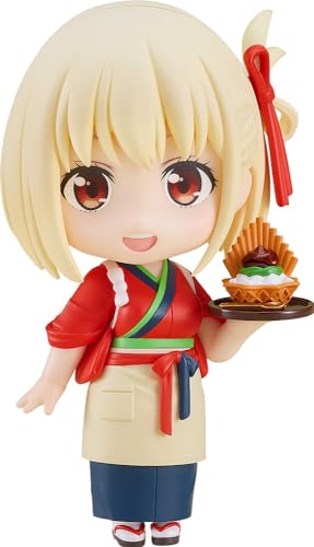 Good Smile Company Lycoris Recoil: Chisato Nishikigi (Café Uniform Ver.) Nendoroid Actionfigur von Good Smile Company