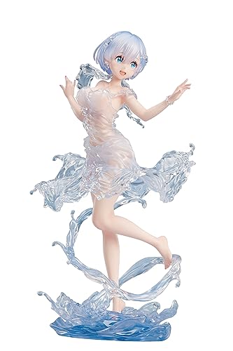 Good Smile Company Re:Zero - Starting Life in Another World- Rem (Aqua Dress Ver.) PVC-Figur im Maßstab 1:7 von Good Smile Company