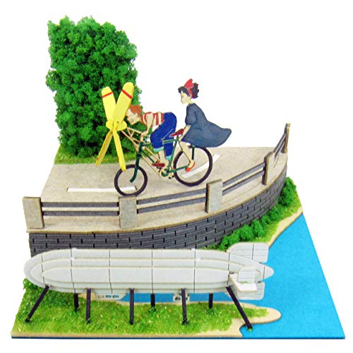 Kikis Delivery Service Ghibli Mini Studio Tombo with Propeller Bicycle Miniature Model Kit von Good Smile Company