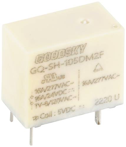 GoodSky GQ-SH-105DM2F Printrelais 5 V/DC 16A 1 Schließer von GoodSky