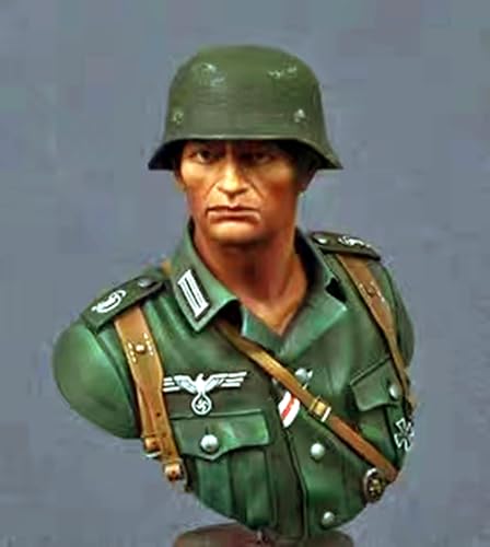 1/10 WW2 German Soldier Resin Bust Model Kit Unbemalte und unmontierte Miniatur Resin Modellteile // M1Q9x-3 1/10 WW2 German Soldier Resin Bust Model Kit Unbemalte und unmontierte Miniatur Resin Modellteile // M1Q9x-3 von GoodYouth