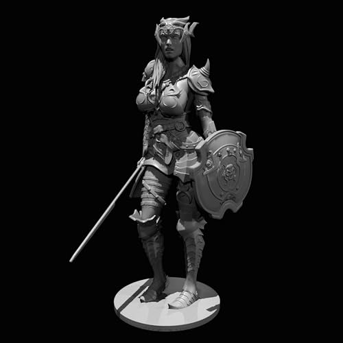 1/24 Ancient Female Warrior Resin Model Kit, unbemalt und unmontiert Miniatur Resin Model Kit //R3fO20 von GoodYouth