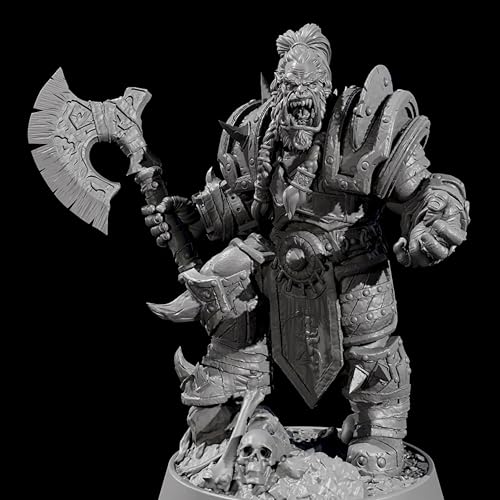 1/24 Ancient Hell Samurai Warrior Resin Model Kit Unbemalt und unmontiert Miniatur Modellbausatz aus Resin // O9H5C4 von GoodYouth