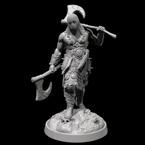 1/24 Ancient Hell Warrior Resin Model Kit Unbemalt und unmontiert Miniatur Resin Modellteile // Wv8c-8 von GoodYouth