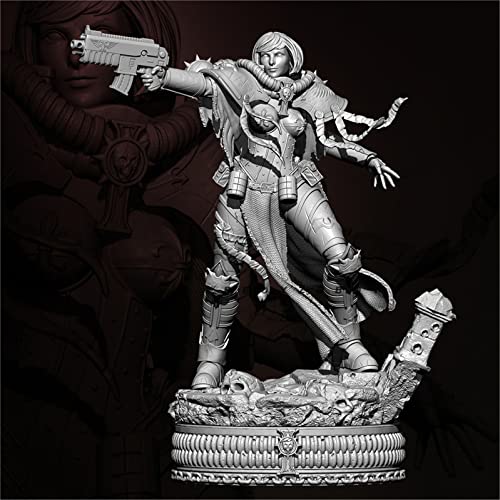 1/24 Fantasy Planet Armor Female Warrior Resin Character Model Kit Miniatur Resin Model Parts //7ijg-1 (unmontiert und unbemalt) von GoodYouth