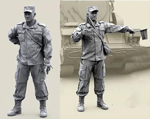 1/35 Russian Commando Soldier Resin Model Kit， Unbemalter und unmontierter Miniatur-Resinmodellbausatz (2 Figuren, Keine Panzer) // H8x5A1 von GoodYouth