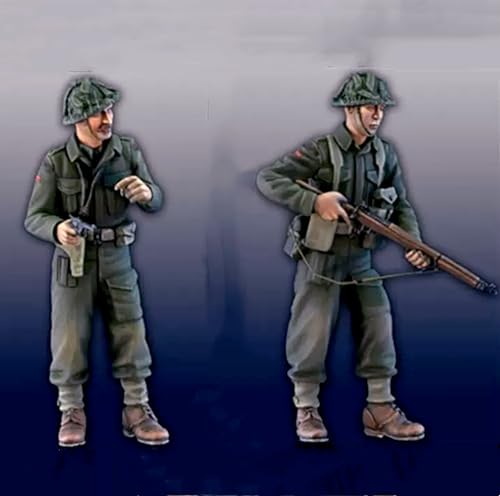 1/35 WWII Soldier Resin Model Kit ，Unpainted and Unassembled Miniature Resin Model Kit (2 Person) // H9x3A3 von GoodYouth