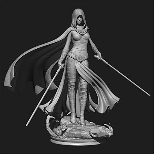 GoodYouth 78 mm Resin Soldier Model Kit Fantasy Agent Female Warrior Unmontierter und unbemalter Resin Model Kit //Hz1-576 von GoodYouth