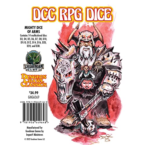 DCC Dice - Mighty Dice of Arms von Goodman Games