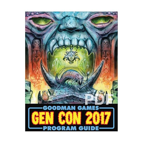 Goodman GC 2017 Program Guide Dinosaur Crawl Classics - Gencon Bundle von Goodman Games