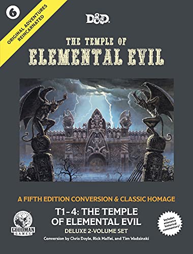 Goodman Games: Original Adventures Reincarnated #6: The Temple of Elemental Evil, Fully Playable Mega-Dungeon and Mini Campaign von Goodman Games