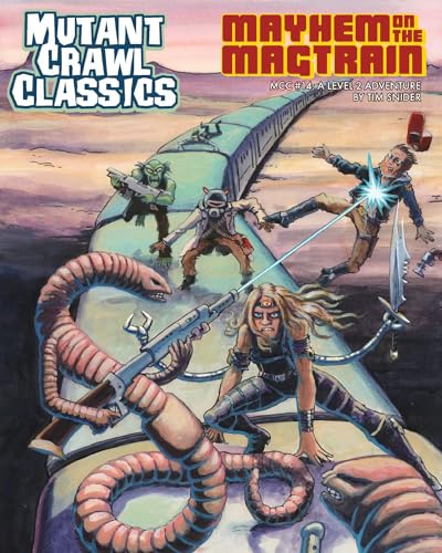 Mutant Crawl Classics #14 - Mayhem on the Magtrain von Goodman Games