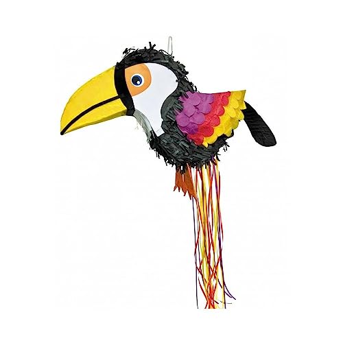 Pinata tropischer Tukan bunt 52 x 22 x 32 cm von PARTY PRO