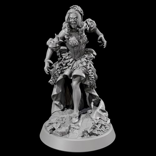 1/24 Unbemalt und unmontiert Resin Soldier Model Kit, Ancient Female Warrior Resin Soldier Model Kit //R7t5X27 von Goodmoel