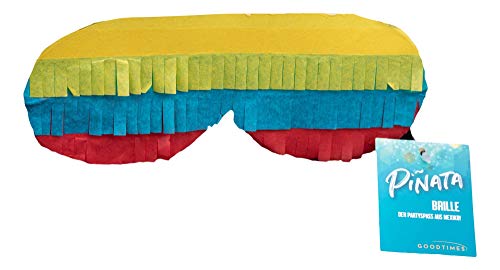 Goodtimes Pinata Zubehör Augenbinde mit Gummiband Bunt für das beliebte Partyspiel Als Geschenkidee für Geburtstag Hochzeit JGA von Goodtimes